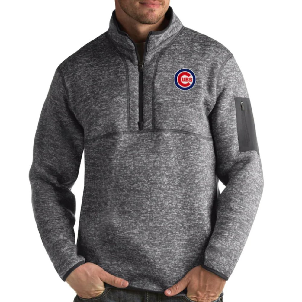 Chicago Cubs Antigua Fortune Quarter-Zip